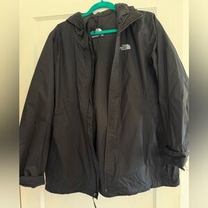 The North Face Women’s Black Raincoat